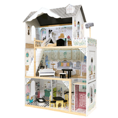 WOWO Drevený domček pre bábiky 122cm