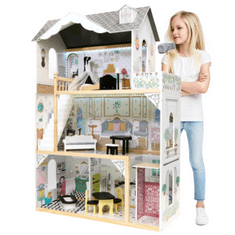 WOWO Drevený domček pre bábiky 122cm