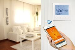 B-3 WiFi, programovateľný izbový termostat pre spínanie kotla, diaľkovo ovládateľný cez aplikáciu Android alebo iOS