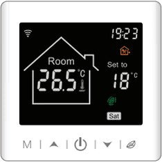 Aluzan TRB-3 WiFi, Programovateľný izbový termostat na spínanie kotla, diaľkovo ovládateľný cez aplikáciu Android alebo iOS