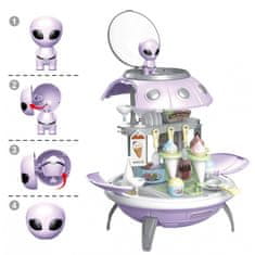 WOOPIE Shop Zmrzlináreň Cukráreň 3 v 1 Batohový projektor UFO
