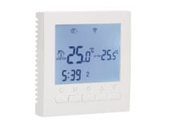 Aluzan B-3 WiFi, programovateľný izbový termostat pre spínanie kotla, diaľkovo ovládateľný cez aplikáciu Android alebo iOS