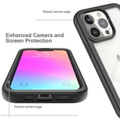 Techsuit Defense360 Pro + ochrana displeja - iPhone 14 Pro - čierna