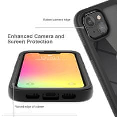 Techsuit Defense360 Pro + ochrana displeja - iPhone 13 - čierna
