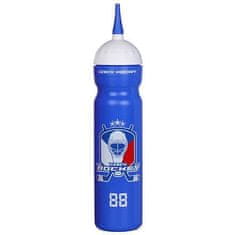 R&B Slovak Hockey športová fľaša s hubicou modrá Objem: 1000 ml