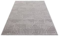 AKCIA: 120x170 cm Kusový koberec New York 105092 Grey 120x170