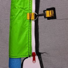 Mamido Trampolína s ochrannou sieťou a rebríkom 305 cm zelená