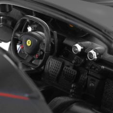 Rastar Auto na diaľkové ovládanie R / C Ferrari laferrari Aperta 1:14 čierne