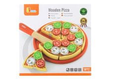 New Classic Toys Drevená pizza - krájanie