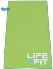LIFEFIT rýchloschnúci uterák z mikrovlákna 105×175 cm zelená 175
