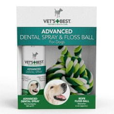 Vet´s best Dentálny sprej a lano pre psov