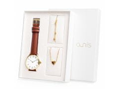 A-NIS Darčekový set hodiniek, náhrdelníka a náušníc AS100-18