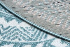 Dywany Łuszczów Kusový koberec Napkin blue kruh 100x100 (priemer) kruh