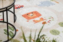 Dywany Łuszczów Detský kusový koberec Bambino 1165 Zoo 80x150