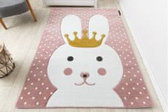 Dywany Łuszczów Detský kusový koberec Petit Bunny pink 120x170