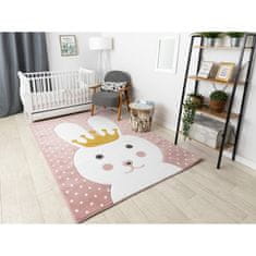 Dywany Łuszczów Detský kusový koberec Petit Bunny pink 120x170