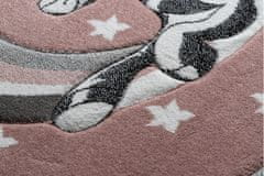 Dywany Łuszczów Detský kusový koberec Petit Pony pink kruh 120x120 (priemer) kruh