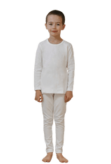  Detský set TERMOintima - termo oblečenie pre deti veľ. 122-128, biela