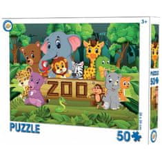 Toy Universe Puzzle ZOO - 50 dielikov