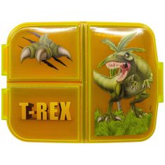 Stor Multibox na desiatu Tyranosaurus Rex s 3 priehradkami