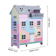 Teamson Olivia's Little World - Domček pre bábiky Dreamland Sunroom 3,5" - viacfarebný