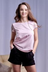 Effetto Dámske bavlnené tričko 0144, ružový, S