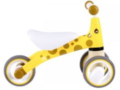 EcoToys Detské odrážadlo Žirafa žlté