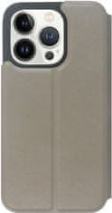 RhinoTech flipové pouzdro Eco Casa pro Apple iPhone 14 Pro, šedá