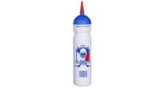 R&B Czech Hockey športová fľaša s hubicou biela, 1000 ml