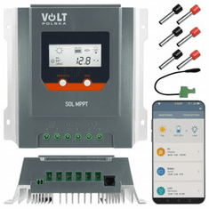 Volt FVE Solárny regulátor MPPT 20A 12/24-20 LCD VOLT 3IPSMPPT20, BLUETOOTH