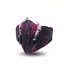 Bass Športová, antismogová maska s aktívnym uhlíkovým filtrom N99, fialová BP-10403