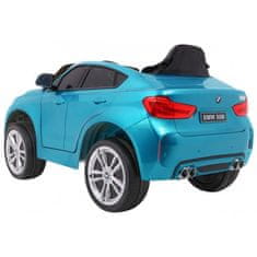 Elektrické autíčko BMW X6 M lakované - modré