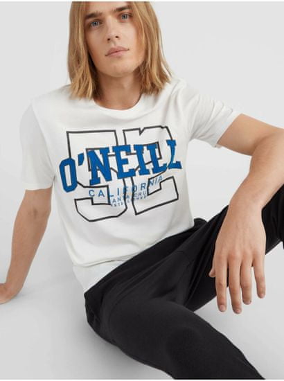 O'Neill Biele pánske tričko O'Neill Surf State