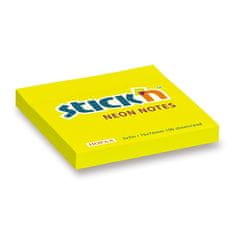 HOPAX Samolepiaci bloček Stick'n Notes 76 × 76 mm, 100 listov, žltý