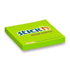 HOPAX Samolepiaci bloček Stick'n Notes 76 × 76 mm, 100 listov, zelený