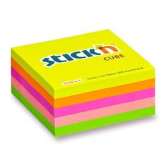 HOPAX Samolepiaci bloček Stick'n Neon Notes 76 × 76 mm, 400 listov