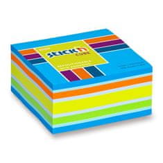 HOPAX Samolepiaci bloček Stick'n Notes Neon 76 x 76 mm, 400 listov, modrý
