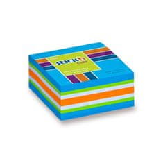 HOPAX Samolepiaci bloček Stick'n Notes Neon 51 × 51 mm, 250 listov, rôzne farby modrý