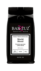 BARZZUZ World blend, zrnková káva, 1000 g