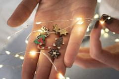 BeWooden dámske Vianočné náušnice Snowflake earrings univerzálna