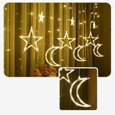 Flumi Vianočný stromček mesiac/hviezdy 5 m