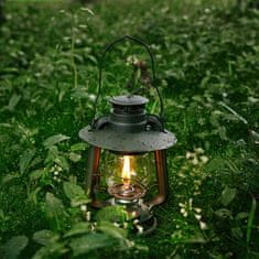 Naturehike vonkajšia petrolejová lampa 450g - tmavo zelená