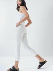 Salsa Collection Chino nohavice pre ženy Salsa Jeans - biela 27/28