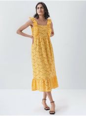 Salsa Collection Šaty na denné nosenie pre ženy Salsa Jeans - žltá S