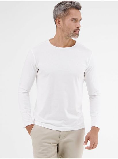 Lerros Basic tričká pre mužov LERROS - biela