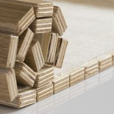 Flexibilný drevený podnos - DETRAY ROBLE