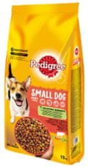 Pedigree granule hovädzie so zeleninou pre dospelých psov malých plemien 12 kg