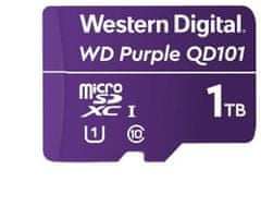 Western Digital WD Micro SDXC Purple Class 10 - 1TB (WDD100T1P0C), fialová