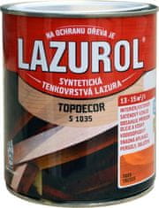 Barvy laky Hostivař LAZUROL TOPDECOR S1035 - Tenkovrstvá lazúra na drevo 2,5 l t000 - prírodný