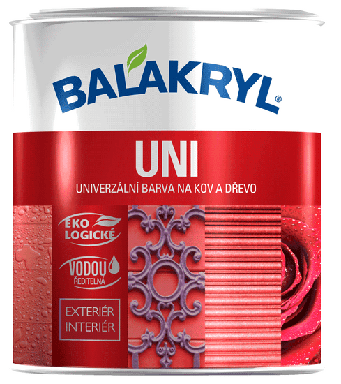 BALAKRYL BALAKRYL UNI lesklý - Univerzálna vrchná farba 0,7 kg 0615 - slonová kosť